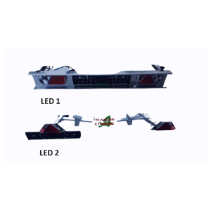 LED1 és LED2 lámpatestek