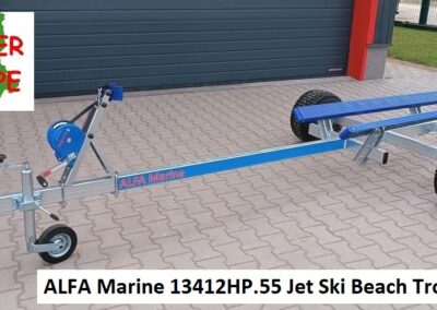 ALFA Marine 13412HP.55 Jet Ski Beach Trolley sólyakocsi, mű.felnivel