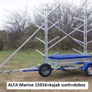 ALFA Marine 15916 kajak szállitó+doboz