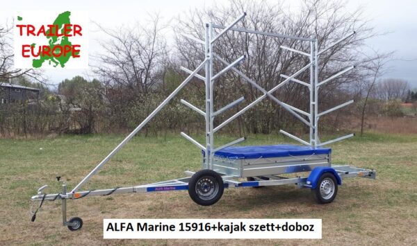 ALFA Marine 15916 kajak szállitó+doboz